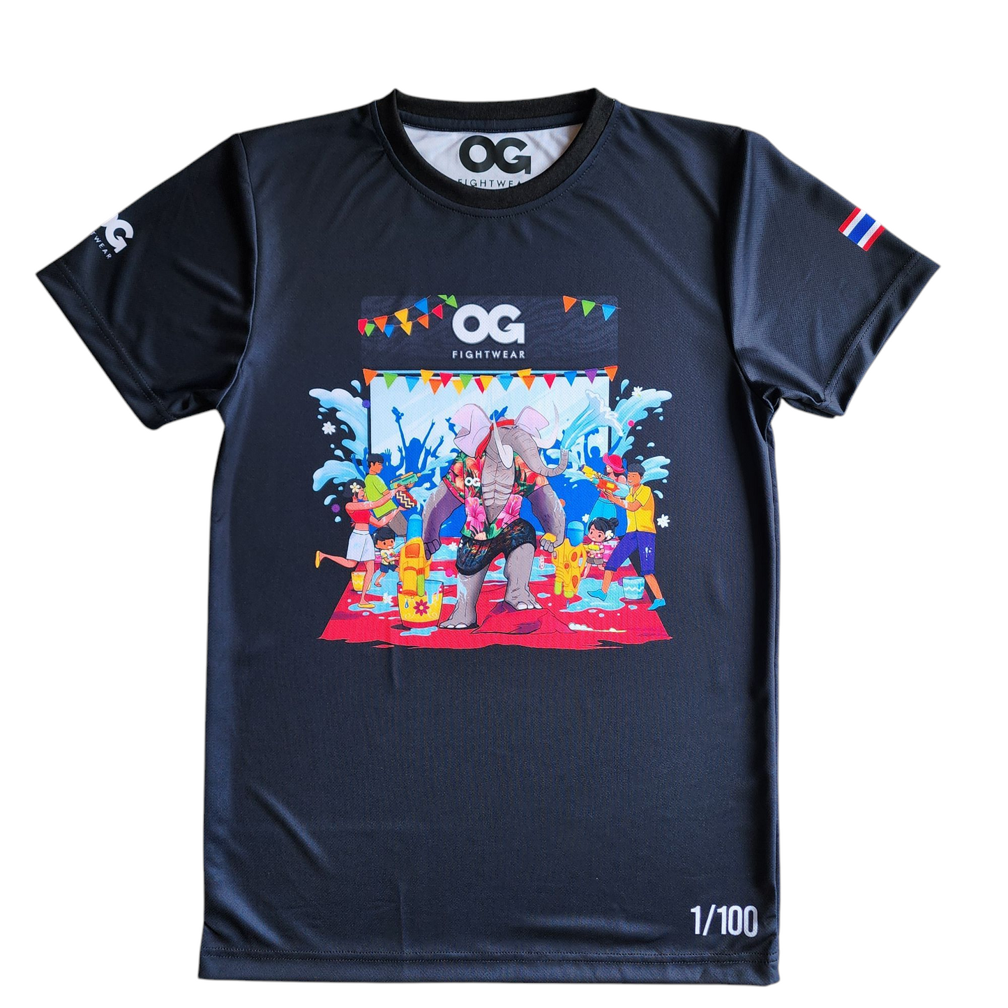 Songkran 2025  Black T-Shirt