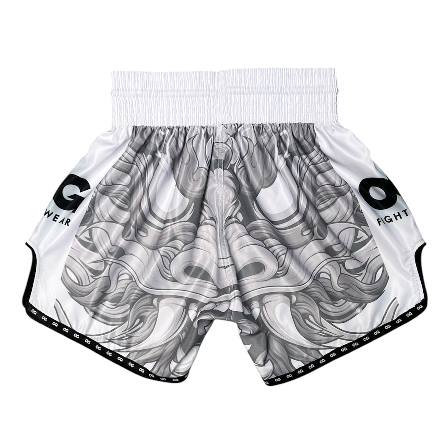 White Siam Muay Thai Shorts