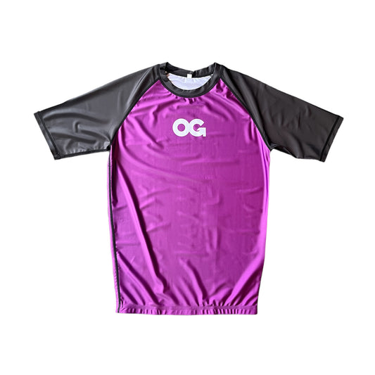 OG Short Sleeve Rashguard (Purple)