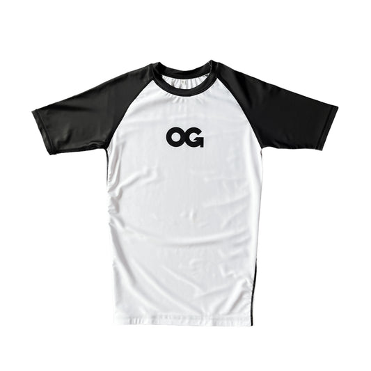 OG Short Sleeve Rashguard (White)