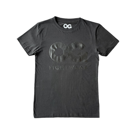 OG Black on Black Cotton T-Shirt
