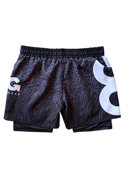 Black  Scorpio MMA Shorts