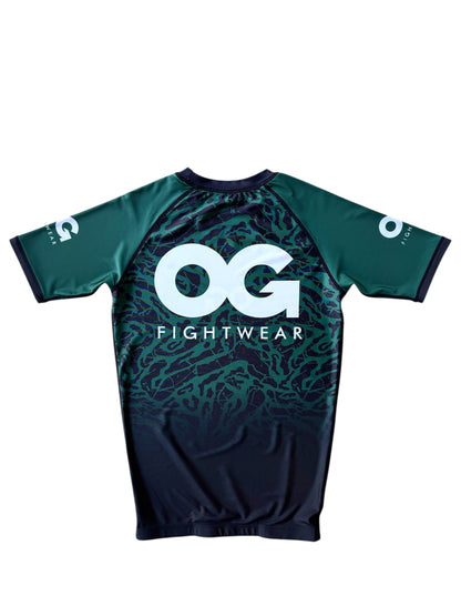 Green Scorpio Rashguard