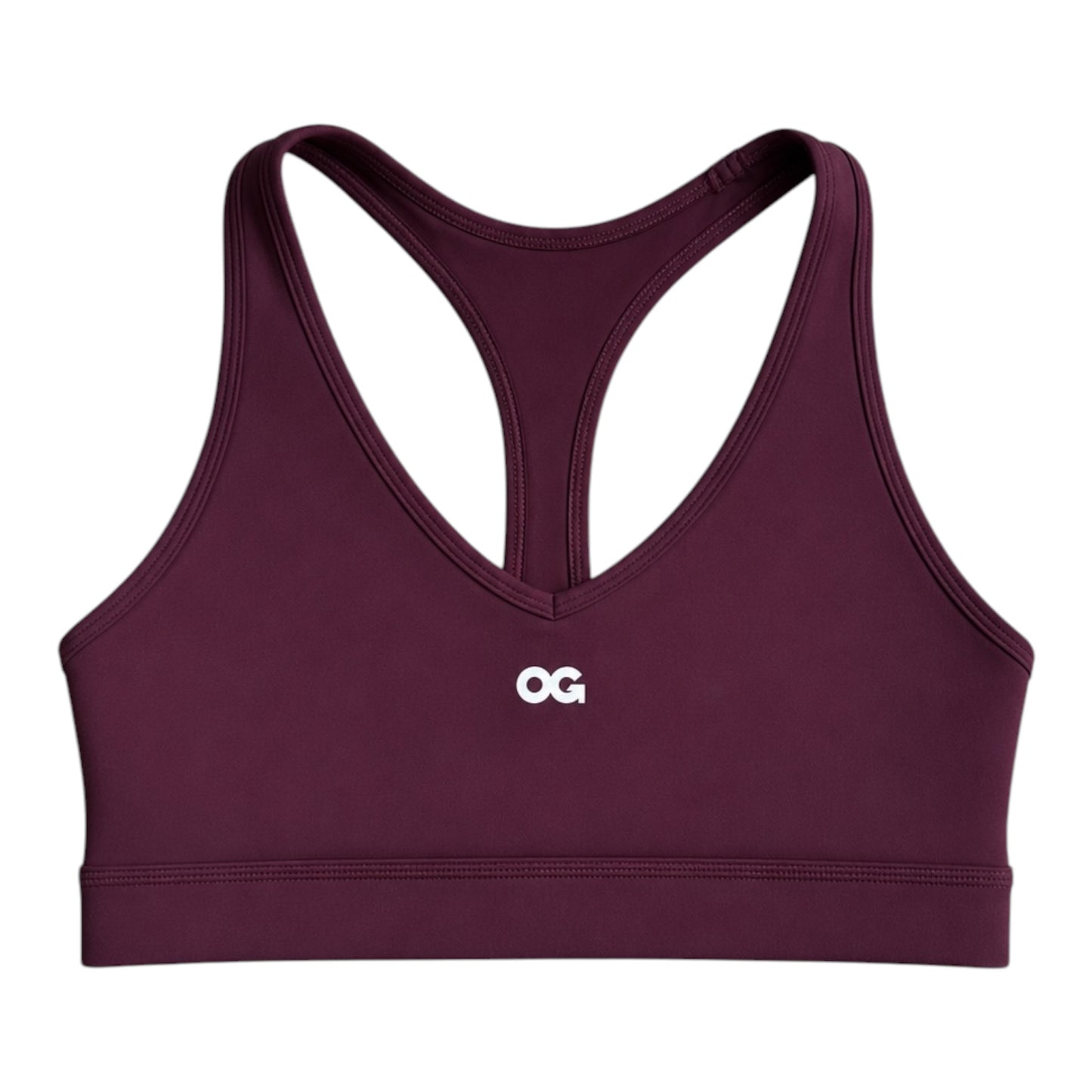 Aura Light Support Bra (Burgundy)
