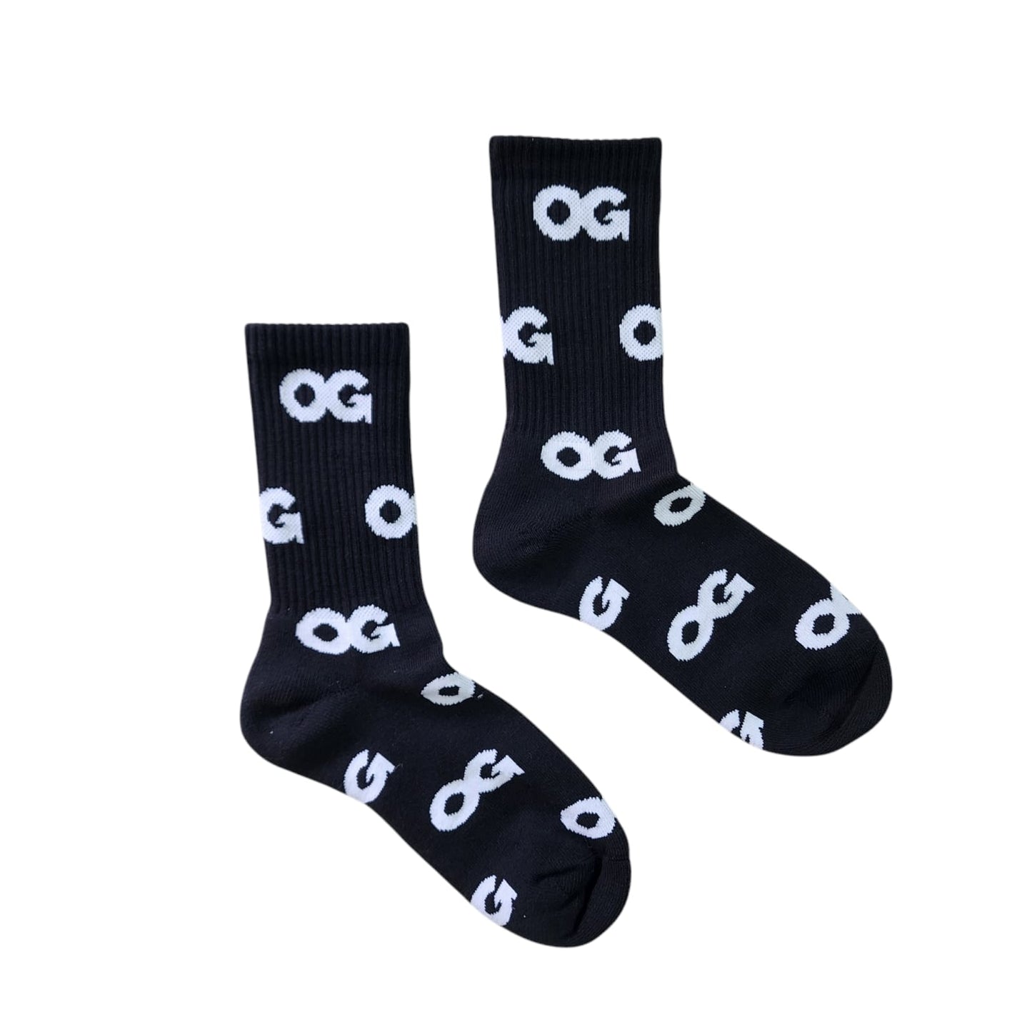 OG Socks  - Black / White Pattern
