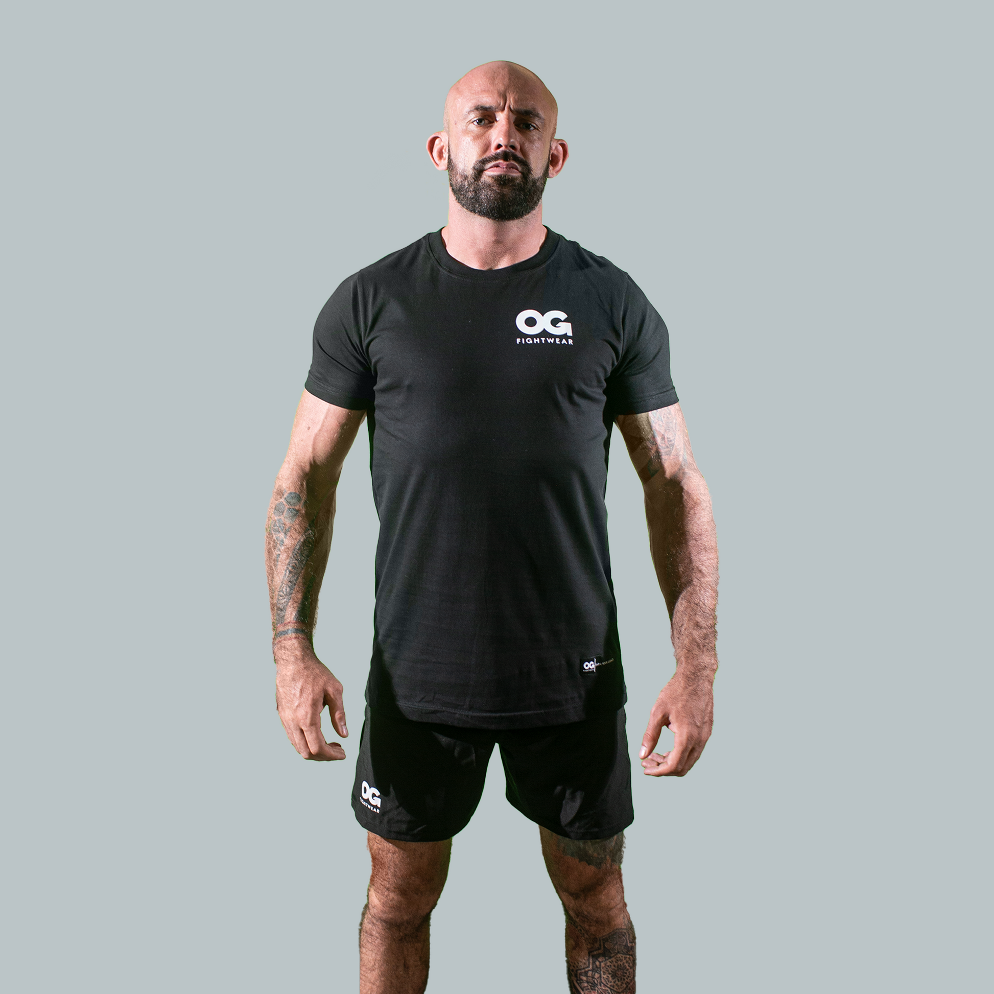 Classic Cotton T-Shirt Black OG Fightwear