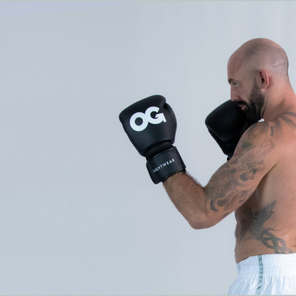OG Supermax Boxing Gloves (Black)