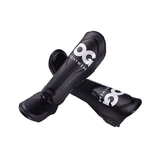 OG Supermax Shin Guards (Black)