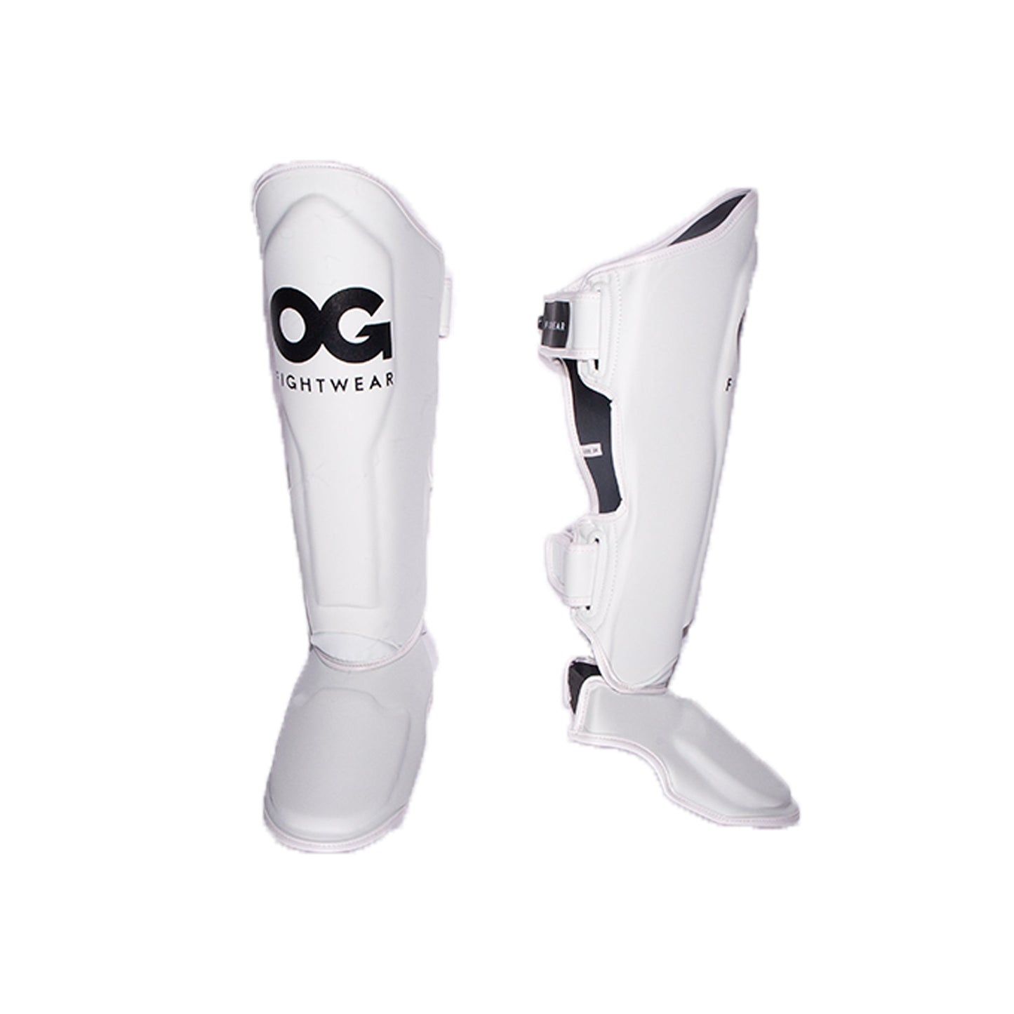OG Supermax Shin Guards (White)