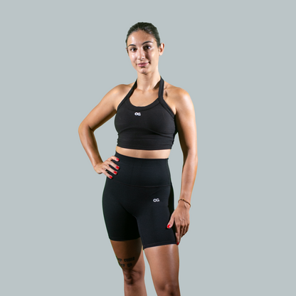 Eve Halter Top (Black)