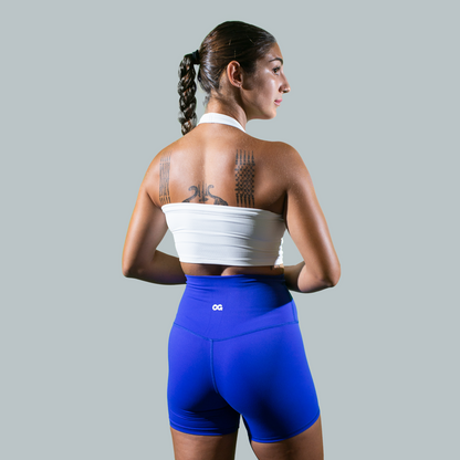 Pow Bike Shorts (Blue)